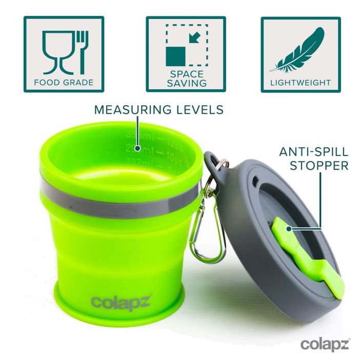 Colapz Collapsible Coffee Cup 摺疊式咖啡杯 Green