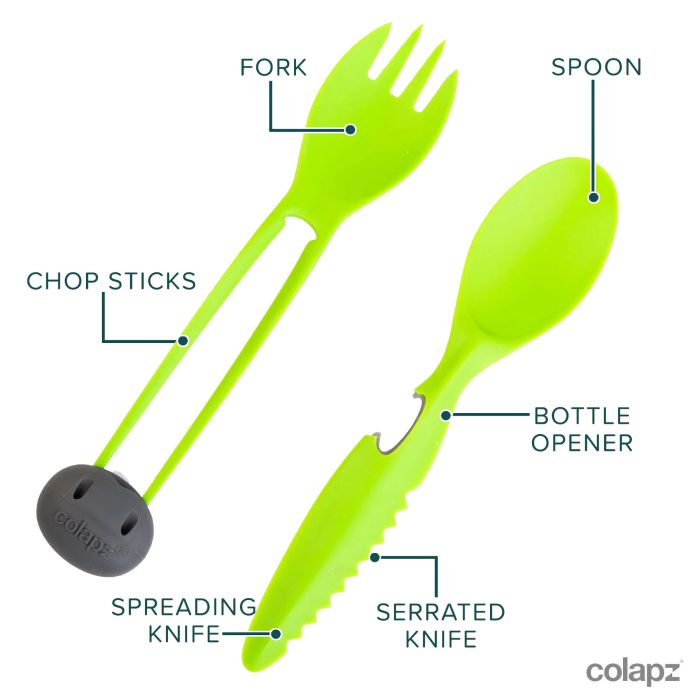 Colapz 7in1 Travel Cutlery 7合1餐具套裝