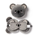 relaxeazzz Travel Pillow & Eye Mask Set Bindi the Koala