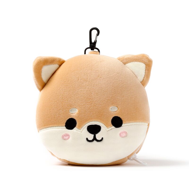 relaxeazzz Travel Pillow & Eye Mask Set Shiba Inu Dog