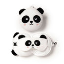relaxeazzz Travel Pillow & Eye Mask Set Panda
