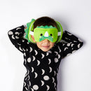 relaxeazzz Travel Pillow & Eye Mask Set Huck the Dinosaur