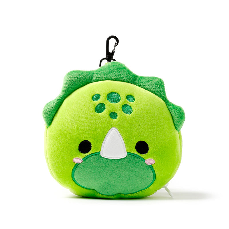relaxeazzz Travel Pillow & Eye Mask Set Huck the Dinosaur