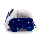 relaxeazzz Travel Pillow & Eye Mask Set Space Cadet