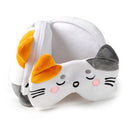 relaxeazzz Travel Pillow & Eye Mask Set Lola the Cat