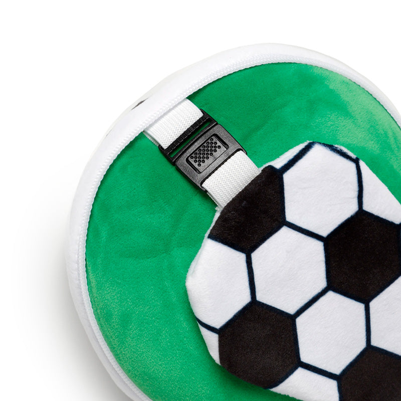 relaxeazzz Travel Pillow & Eye Mask Set Football