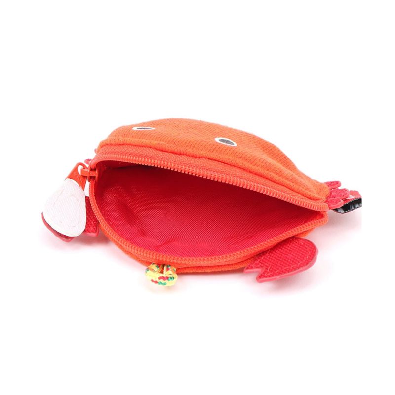 CHUMS Crab Zip Coin Case 螃蟹造型迷你散子包