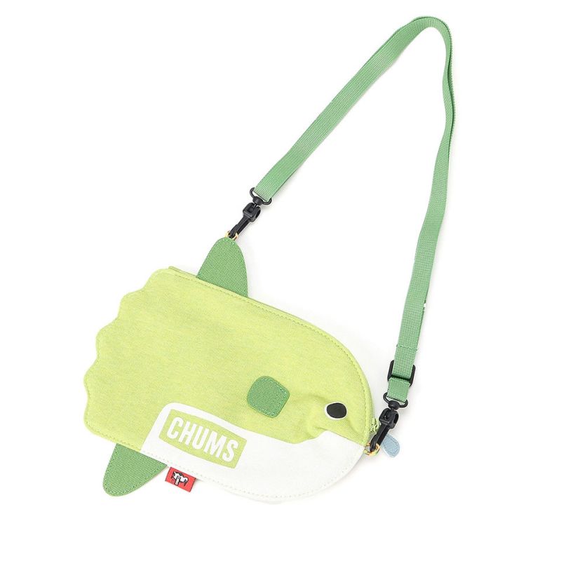 CHUMS Sunfish Shoulder Pouch 翻車魚造型迷你斜揹袋 CH60-3715