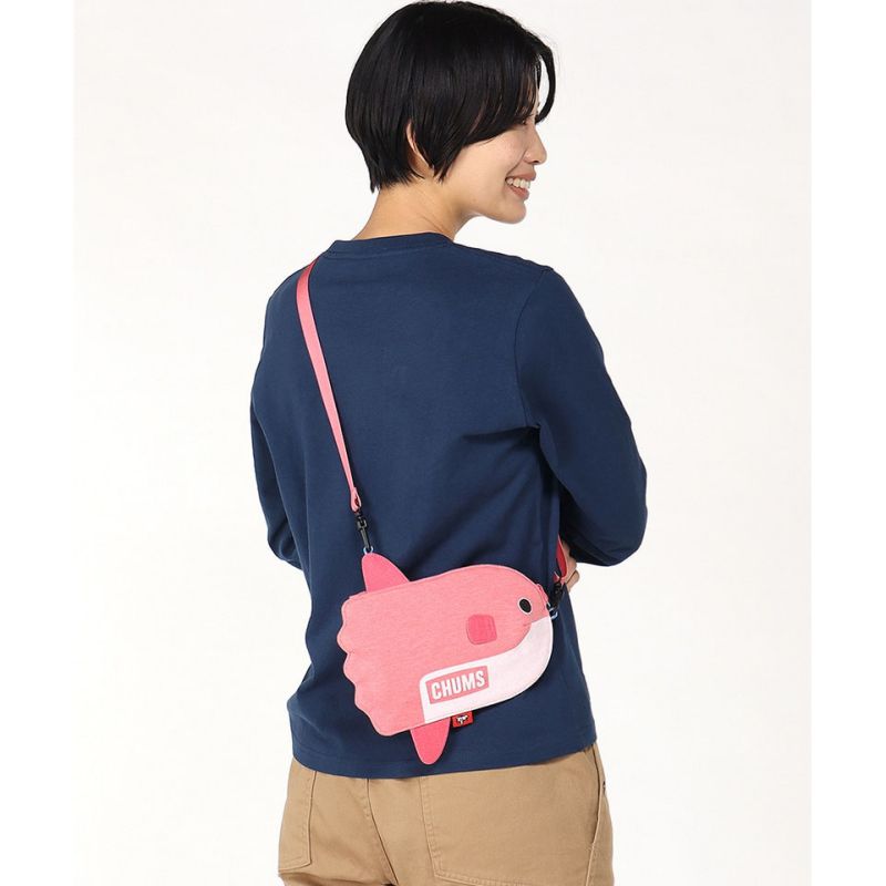 CHUMS Sunfish Shoulder Pouch 翻車魚造型迷你斜揹袋 CH60-3715