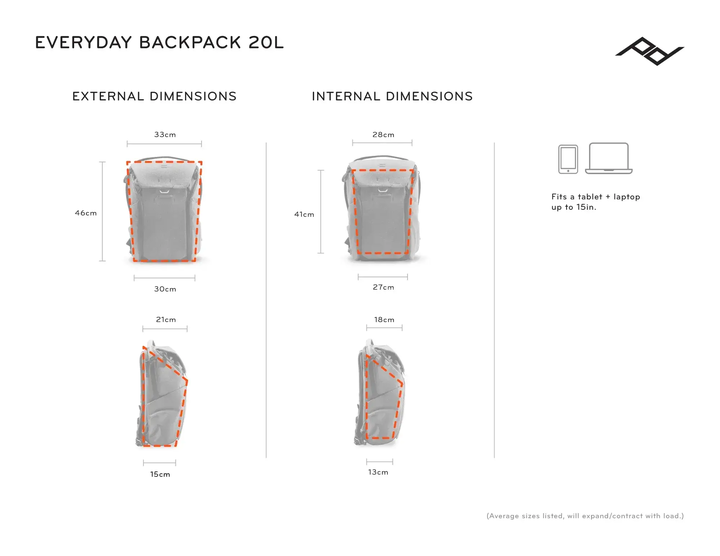 peak design Everyday Backpack - Coyote