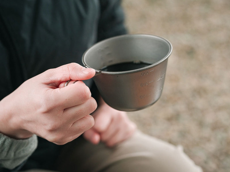 Snow Peak Deep Ti-Backpacker's Cup with Lid E-314 深型鈦登山杯(附杯蓋)