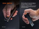 Fenix E06R PRO Flat Flashlight 高性能三光源雙控手電筒