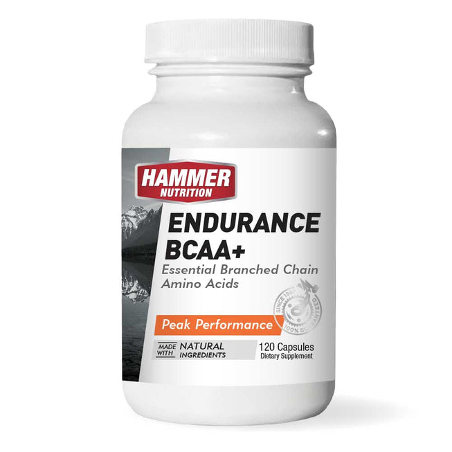 Hammer Nutrition Endurance BCAA+ (120 Caps)
