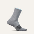 Feetures Trail Max Cushion Mini Crew Sock 越野跑襪 Light Grey