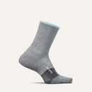 Feetures Trail Max Cushion Mini Crew Sock 越野跑襪 Light Grey
