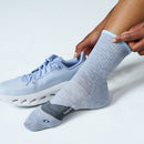 Feetures Trail Max Cushion Mini Crew Sock 越野跑襪 Light Grey