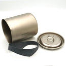 EVERNEW Ti SOLO Pot Nh ECA624 超輕無手柄單人用鈦煲