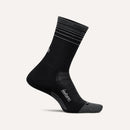 Feetures Elite Light Cushion Reflective Mini Crew Sock 跑步襪 Black Flash