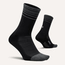 Feetures Elite Light Cushion Reflective Mini Crew Sock 跑步襪 Black Flash
