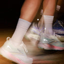 Feetures Elite Light Cushion Reflective Mini Crew Sock 跑步襪 White Flash
