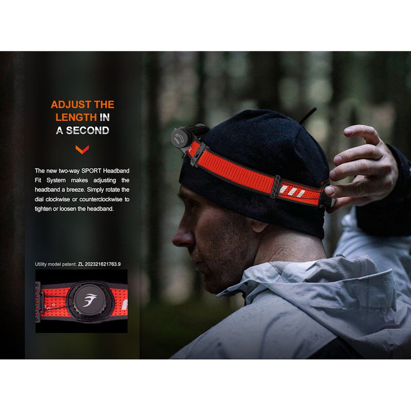 Fenix HM62-T Light Weight Trail Running Headlamp 充電式鎂合金頭燈