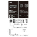 Fenix HM62-T Light Weight Trail Running Headlamp 充電式鎂合金頭燈