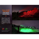 FENIX HT18R Rerechargeable LED Hunting Light 戶外遠程手電筒