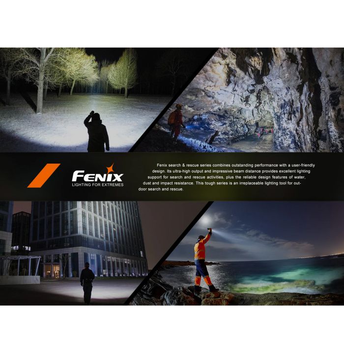 FENIX LD60R Mechanical Rotary Searching Flashlight 21000流明機械調光搜索手電筒