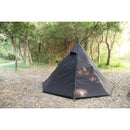 防水の達人 Andes 4 Ultralight Tent 超輕金字塔四人帳篷 Black