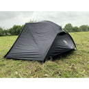 防水の達人 Ultralight Tricer 2 2人超輕蒙古露營帳篷自立營雙層兩門款 Black