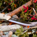 Morakniv Lok BlackBlade™ (S) with ash wood 全龍骨式不鏽鋼直刀 (黑色刀刃木刀柄連皮製刀套)