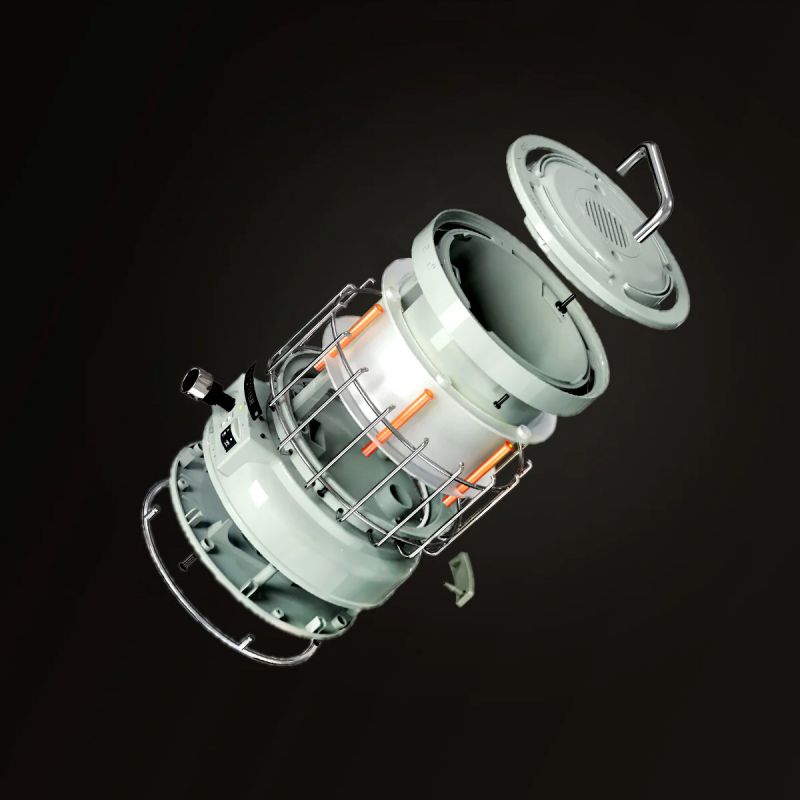 Flextail MAX LANTERN 3-in-1 Vintage Lantern with Flame 3合1復古加濕營燈