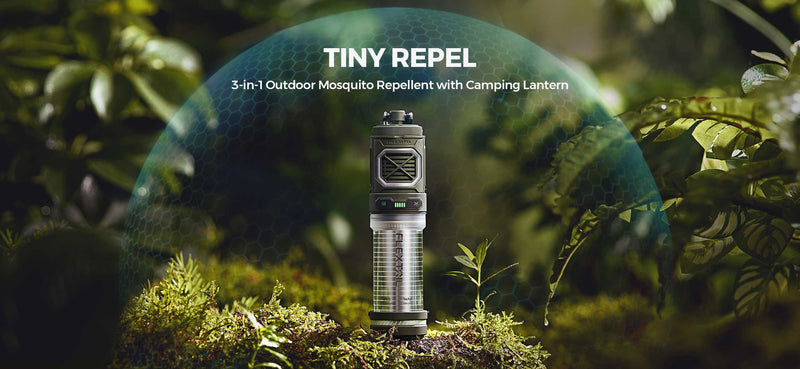 Flextail TINY REPEL- 3-N-1 Mosquito Repellent with Camping Lantern 三合一驅蚊行動電源營燈