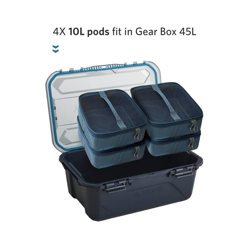 Gregory Alpaca Gear Box 45  裝備收納箱 Slate Blue