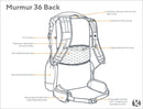Gossamer Gear Murmur 36L Hyperlight Backpack