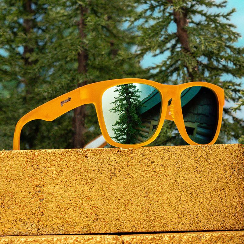 Goodr Sports Sunglasses BFGs - Gold Digging With Sasquatch 運動跑步太陽眼鏡(加闊鏡框)
