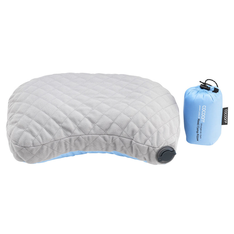 COCOON Air Core Hood/Camp Pillow 充氣枕頭 Blue/Grey