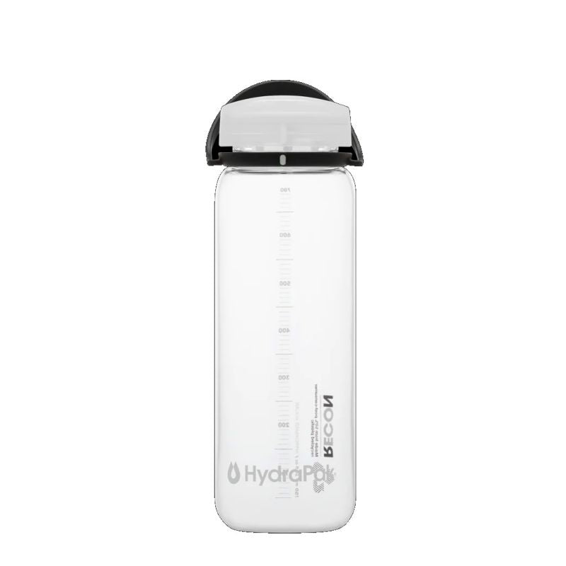 HydraPak RECON™ Bottle 750ml 闊口硬水樽  Clear / Black & White