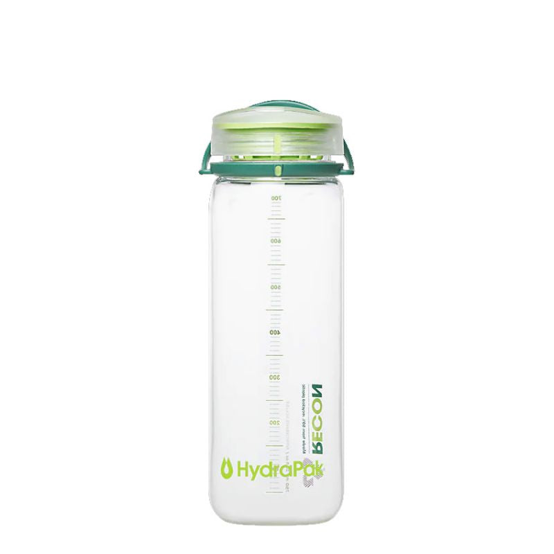 HydraPak RECON™ Bottle 750ml 闊口硬水樽 Clear / Evergreen & Lime