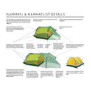 HILLEBERG NAMMATJ 3 GT Tent 三人隧道帳篷