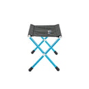 Helinox Speed Stool M 輕量摺疊式露營椅 Black/F14 Cyan Blue