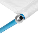 Helinox Speed Stool M 輕量摺疊式露營椅 White/F14 Cyan Blue