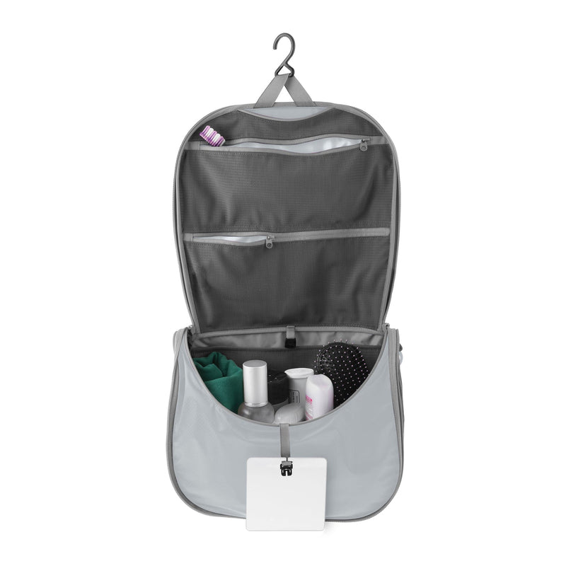 Sea To Summit TravellingLight Ultra-Sil Hanging Travel Toiletry Bag Large High Rise Grey