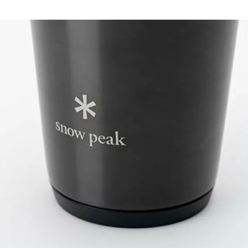 Snow Peak Shimo Tumbler 470 Luster Black TW-470-1-BK
