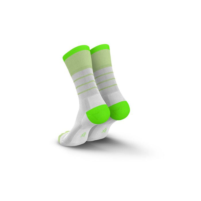 INCYLENCE Stripes V2 High-Cut Running Socks 跑步襪 Green