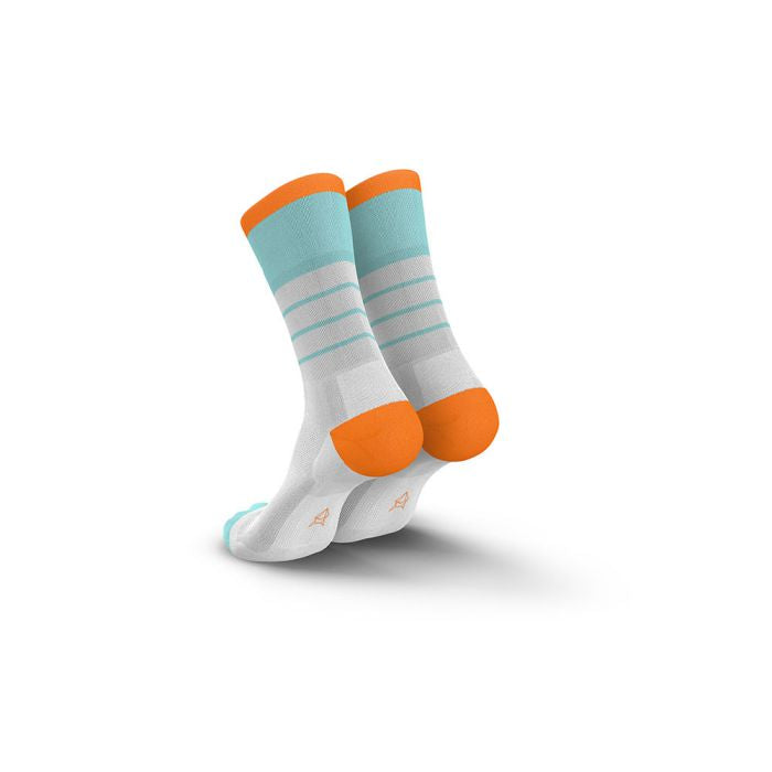 INCYLENCE Stripes V2 High-Cut Running Socks 跑步襪 Mint Orange