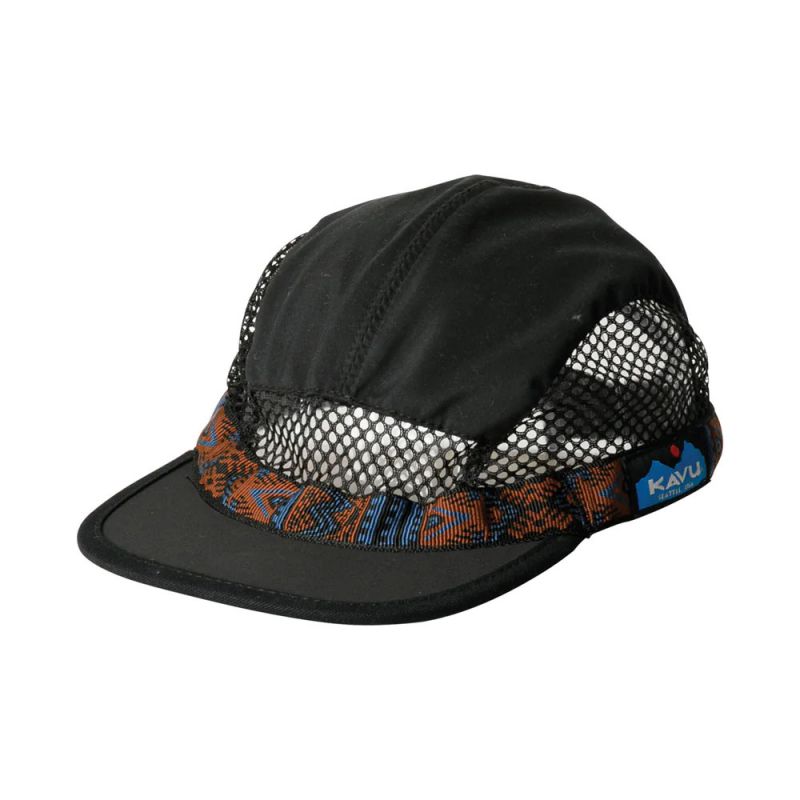 KAVU Trail Runner Cap 民族風透氣帽 Blackout