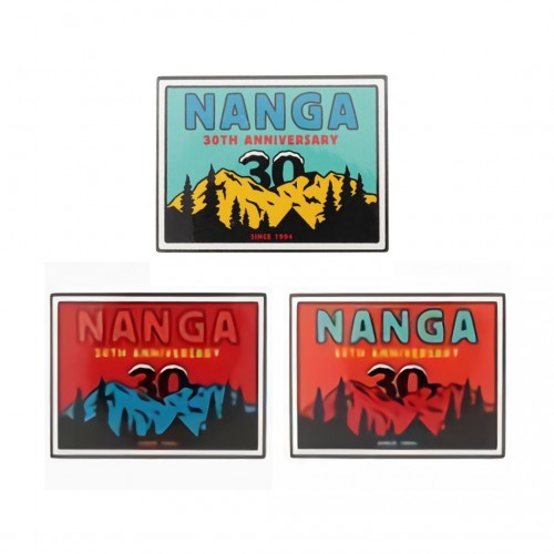 NANGA 30th Anniversary Sticker Square 30週年紀念貼紙