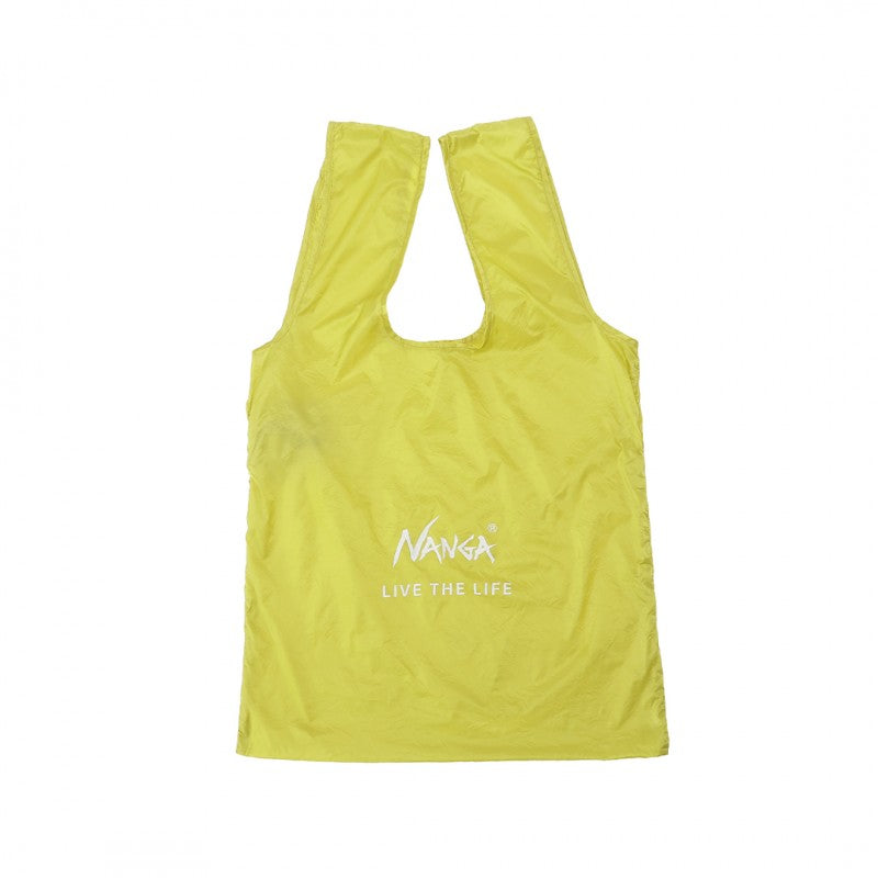 NANGA Pocketable Eco Shopping Bag (Live The Life) 超迷你尼龍環保袋 Mustard