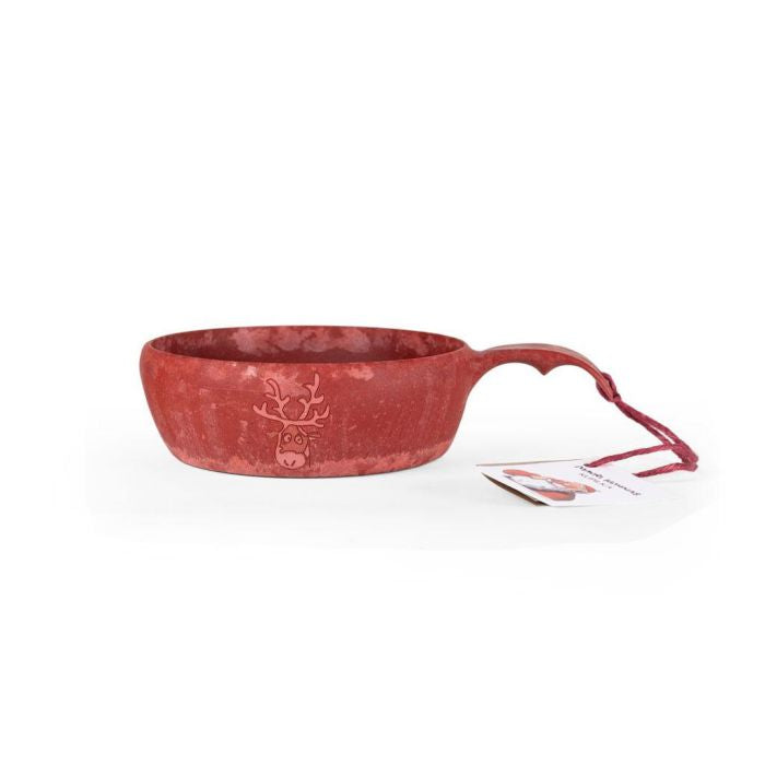 Kupilka 55 Mauri Kunnas Reindeer Bowl 松木碗 (聖誕特別版) Red
